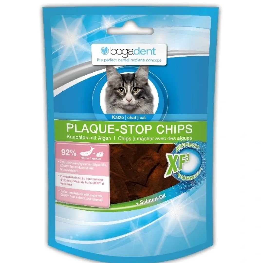 Cat Dental Plaque-Stop Chips fisk 50 g Kattefoder & Snacks|Killingesnacks - Sunde Godbidder Til Killinger