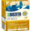 Outlet Bozita Hund Purely Pate Kylling og Hjort 370 g - Naturligt og proteinrigt foder Hundefoder