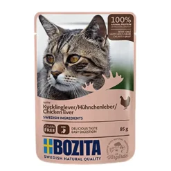 New Bozita Kattefoder pose 85g kyllingelever gele Kattefoder & Snacks