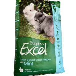 Discount Excel Junior & Dværg Kanin Mint 10 kg - unge kaniner Foder & Snack Til Gnavere & Kanin
