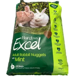 Outlet Excel Kaninfoder Mint 10 kg - voksen kanin Foder & Snack Til Gnavere & Kanin