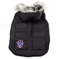 Discount Canada Pooch Everest explorer Hundejakke Sort 50 cm nr 20 Hundetøj Til Hvalpe - Varme Dækkener Og Sko Til Trygge Gåture|Hundetøj Til Alle Hunde Med Varme Dækkener Og Sko