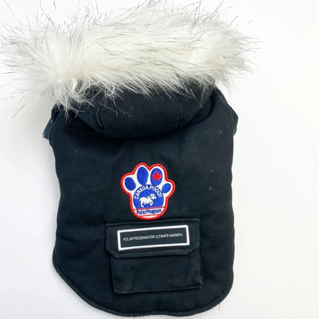 Sale Canada Pooch Everest explorer Hundejakke Sort 66 cm nr 26 Hundetøj Til Hvalpe - Varme Dækkener Og Sko Til Trygge Gåture|Hundetøj Til Alle Hunde Med Varme Dækkener Og Sko