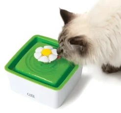 Hot Blomster Vandautomat Mini til Kat Mad- Og Vandskåle Til Katte|Killingeskåle - Mad- Og Vandskåle Til Killinger