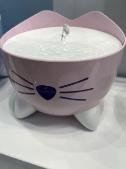 Outlet Pixi Drikkefontæne i Pink Mad- Og Vandskåle Til Katte|Killingeskåle - Mad- Og Vandskåle Til Killinger