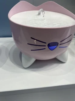 Outlet Pixi Drikkefontæne i Pink Mad- Og Vandskåle Til Katte|Killingeskåle - Mad- Og Vandskåle Til Killinger