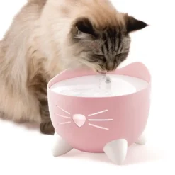 Outlet Pixi Drikkefontæne i Pink Mad- Og Vandskåle Til Katte|Killingeskåle - Mad- Og Vandskåle Til Killinger