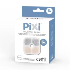 Sale Pixi Filter til Drikkefontæne 6 stk Mad- Og Vandskåle Til Katte|Killingeskåle - Mad- Og Vandskåle Til Killinger