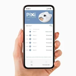 Clearance PIXI Smart Foderautomat til 6 Doseringer Mad- Og Vandskåle Til Katte|Killingeskåle - Mad- Og Vandskåle Til Killinger