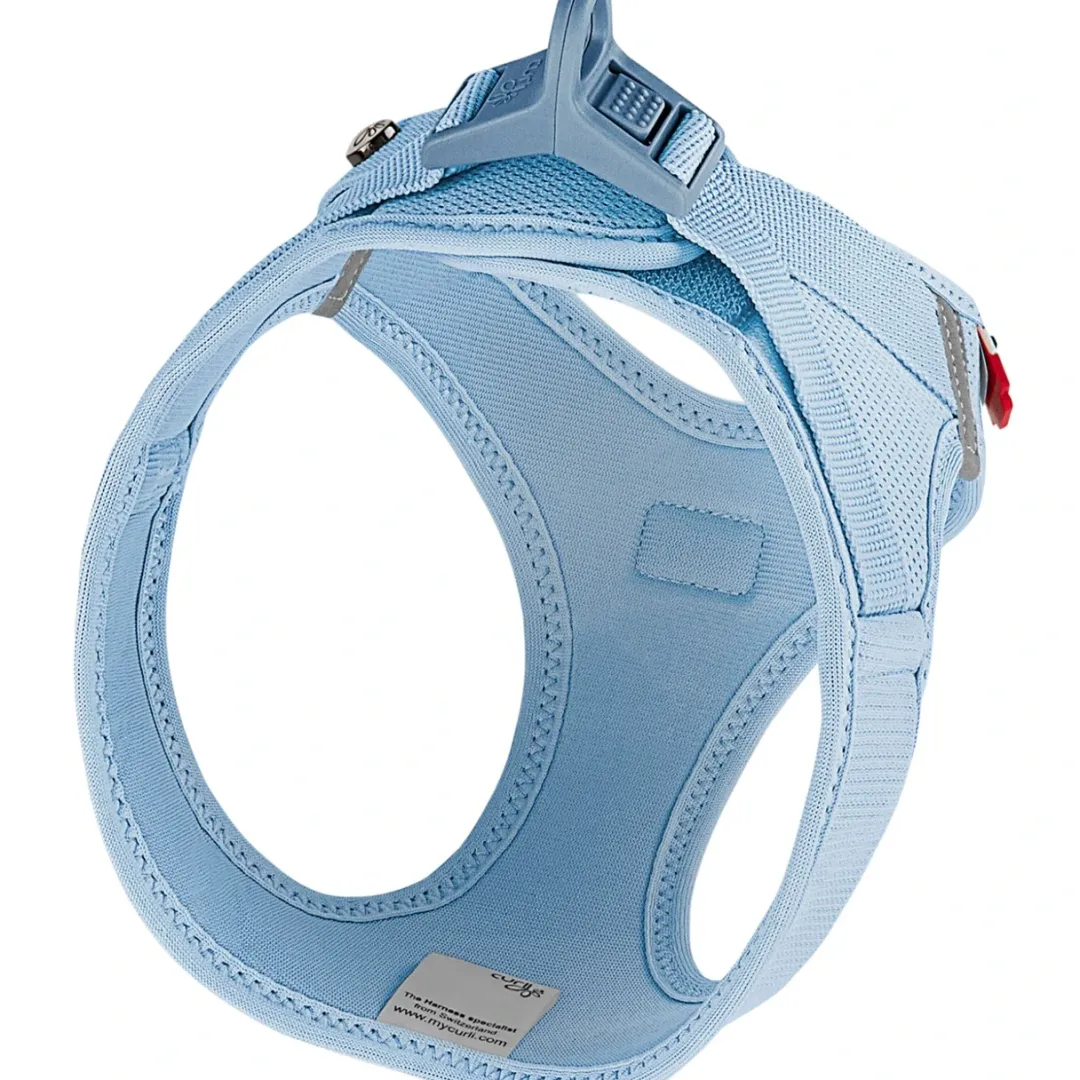 Outlet Vest hundesele Clasp Air Mesh Skyblue 3XS bryst 27-30 cm - let og sikker komfort Hvalpeseler - Bløde Justerbare Seler Der Giver Din Hvalp Tryghed Og Støtte På Turen|Hundeseler Til Alle Behov Og Hundestørrelser