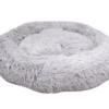 Clearance Cushion Krems fluffy rund hundeseng medium lysegrå Hundesenge Og Kurve Til Hunde - Bløde Og Komfortable|Sovepladser Til Hvalpe - Hundesenge, Kølemåtter Og Trygge Hvilesteder