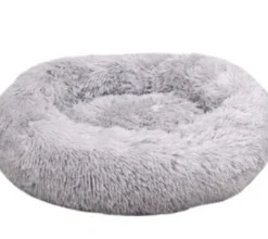 Outlet Cushion Krems fluffy rund hundeseng small lysegrå Killingesenge Og Afslapningspladser - Trygge Hvilepladser Til Små Katte|Hundesenge Og Kurve Til Hunde - Bløde Og Komfortable