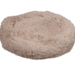 Sale Cushion Krems fluffy rund hundeseng medium beige Hundesenge Og Kurve Til Hunde - Bløde Og Komfortable|Sovepladser Til Hvalpe - Hundesenge, Kølemåtter Og Trygge Hvilesteder