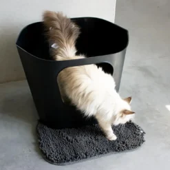 Outlet D&D CAT Kattetoilet DEAN - Stilrent - rummeligt og miljøvenligt Kattetoiletter Og Kattegrus|Killingetoilet Og Grus Til Killinger - Nem Renlighed Fra Start