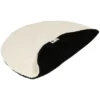 D&D CAT - MAEVE Tæppe Ø 50 cm Sort/Beige Kattesenge & Huler