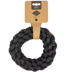 Clearance D&D Home Ben XS Sort Knudereb 10 mm - hundelegetøj Hundelegetøj Til Alle Hunde Leg Og Aktivering Året Rundt|Legetøj Til Hvalpe - Sjov Leg, Aktivering Og Tryghed Fra Første Dag