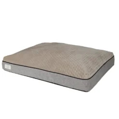 D&D Home Celia hundeseng Taupe stor 120x90x15 cm Hundesenge Og Kurve Til Hunde - Bløde Og Komfortable|Sovepladser Til Hvalpe - Hundesenge, Kølemåtter Og Trygge Hvilesteder
