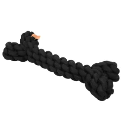 Hot D&D Home Dente stor 30 cm Sort Knudereb 10 mm - hundelegetøj Hundelegetøj Til Alle Hunde Leg Og Aktivering Året Rundt|Legetøj Til Hvalpe - Sjov Leg, Aktivering Og Tryghed Fra Første Dag