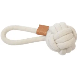 D&D Home Harper Ball L 27 cm Natur Knudereb 15 mm - hundelegetøj Hundelegetøj Til Alle Hunde Leg Og Aktivering Året Rundt|Legetøj Til Hvalpe - Sjov Leg, Aktivering Og Tryghed Fra Første Dag
