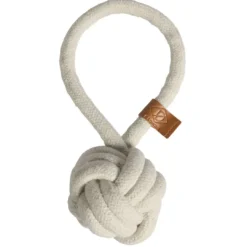 D&D Home Harper Ball L 27 cm Natur Knudereb 15 mm - hundelegetøj Hundelegetøj Til Alle Hunde Leg Og Aktivering Året Rundt|Legetøj Til Hvalpe - Sjov Leg, Aktivering Og Tryghed Fra Første Dag