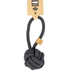 Sale D&D Home Harper XS 18,5 cm Sort Knudereb 10 mm - hundelegetøj Hundelegetøj Til Alle Hunde Leg Og Aktivering Året Rundt|Legetøj Til Hvalpe - Sjov Leg, Aktivering Og Tryghed Fra Første Dag