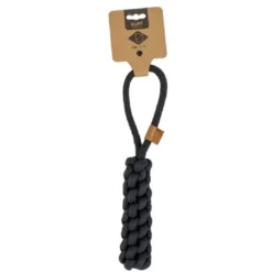 New D&D Home Kurt 36 cm Sort Knudereb 10 mm - hundelegetøj Hundelegetøj Til Alle Hunde Leg Og Aktivering Året Rundt|Legetøj Til Hvalpe - Sjov Leg, Aktivering Og Tryghed Fra Første Dag