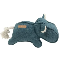 Online D&D Home Orion Blue Chenille Emmy 30x14 cm - blå bamse til hunde Hundelegetøj Til Alle Hunde Leg Og Aktivering Året Rundt|Legetøj Til Hvalpe - Sjov Leg, Aktivering Og Tryghed Fra Første Dag