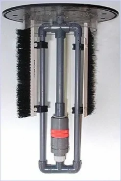 Outlet automatisk skylle/rense system til skummerkop (diameter 160 mm) til model AP703 / AP1003 / AP1004 Reservedele Til Akvarier
