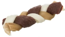 Denta Fun Flettet Tyggeben 30 g - robust hundesnack med bid i Snacks Til Hvalpe - Lækre Godbidder Til Træning Og Forkælelse|Hundeguf Og Tyggeben Til Hunde