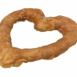Best Denta Fun Hjerte med kylling 125 g - stor hundesnack Snacks Til Hvalpe - Lækre Godbidder Til Træning Og Forkælelse|Hundeguf Og Tyggeben Til Hunde