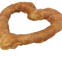 Best Denta Fun Hjerte med kylling 125 g - stor hundesnack Snacks Til Hvalpe - Lækre Godbidder Til Træning Og Forkælelse|Hundeguf Og Tyggeben Til Hunde