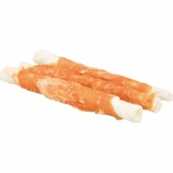 Best Denta Fun Kyllinge Tyggerulle 17 cm - naturligt tyggeben til hunde Snacks Til Hvalpe - Lækre Godbidder Til Træning Og Forkælelse|Hundeguf Og Tyggeben Til Hunde