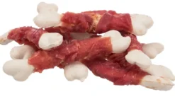 Hot Denta Fun Snackben med and - lækker hundesnack Snacks Til Hvalpe - Lækre Godbidder Til Træning Og Forkælelse|Hundeguf Og Tyggeben Til Hunde