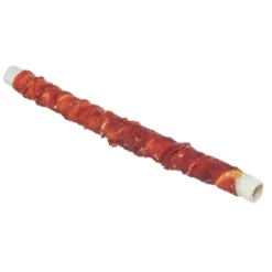 Denta Fun Tyggerulle med and og kyllingelever 28 cm - lækker hundesnack Snacks Til Hvalpe - Lækre Godbidder Til Træning Og Forkælelse|Hundeguf Og Tyggeben Til Hunde