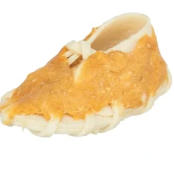Hot Denta Fun Tygge sko med kylling 9 cm - naturlig hundesnack Snacks Til Hvalpe - Lækre Godbidder Til Træning Og Forkælelse|Hundeguf Og Tyggeben Til Hunde