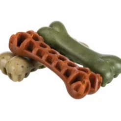 Clearance Denta Fun Veggie Tyggeknogle med tang 12 cm (vegetabilsk) - sunde kornfri hundesnacks Snacks Til Hvalpe - Lækre Godbidder Til Træning Og Forkælelse|Hundeguf Og Tyggeben Til Hunde