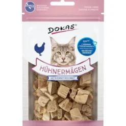 Sale Dokas Kat Frysetørrede kyllingemaver 12 Gram Kattefoder & Snacks|Killingesnacks - Sunde Godbidder Til Killinger