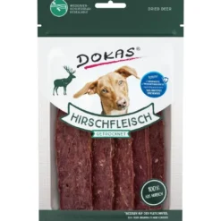 Outlet Dokas Tørrede Krondyrskiver 60 g - naturlige hundesnacks Snacks Til Hvalpe - Lækre Godbidder Til Træning Og Forkælelse|Hundeguf Og Tyggeben Til Hunde