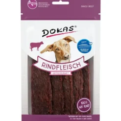 Outlet Dokas Tørrede okseskiver 70 g - naturlige hundesnacks af okse Snacks Til Hvalpe - Lækre Godbidder Til Træning Og Forkælelse|Hundeguf Og Tyggeben Til Hunde