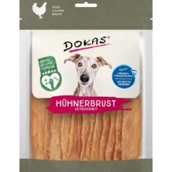 Outlet Dokas Tørret kyllingebryst 170 g - proteinrige hundesnacks Snacks Til Hvalpe - Lækre Godbidder Til Træning Og Forkælelse|Hundeguf Og Tyggeben Til Hunde
