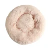 Clearance Hundeseng Laksefarvet 60 cm - blød seng til mellemstore hunde Hundesenge Og Kurve Til Hunde - Bløde Og Komfortable|Sovepladser Til Hvalpe - Hundesenge, Kølemåtter Og Trygge Hvilesteder