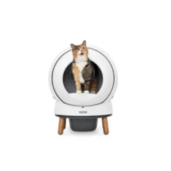 Ecom Smartspin Auto Litter Box Automatisk Kattetoilet ZAL10-17986 Kattetoiletter Og Kattegrus|Killingetoilet Og Grus Til Killinger - Nem Renlighed Fra Start