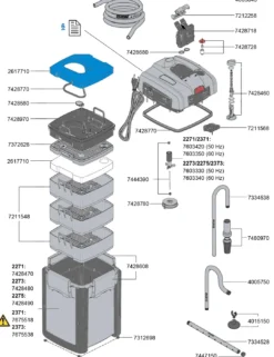 Sale Professionel 4 AkvarieFilter til 600 L 2275 1250 l/t Akvariefilter Og Pumpe