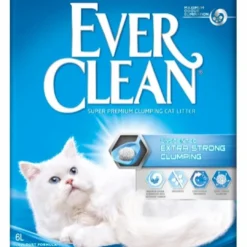Sale Ever Clean Extra Strong Kattegrus Uparfumeret 6 L Kattetoiletter Og Kattegrus|Killingetoilet Og Grus Til Killinger - Nem Renlighed Fra Start