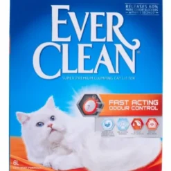 New Ever Clean Fast Acting Kattegrus 6 L Kattetoiletter Og Kattegrus|Killingetoilet Og Grus Til Killinger - Nem Renlighed Fra Start