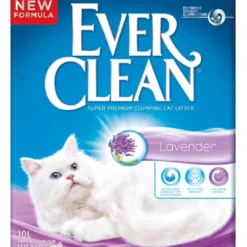 Best Ever Clean Lavendel Kattegrus 10 L Kattetoiletter Og Kattegrus|Killingetoilet Og Grus Til Killinger - Nem Renlighed Fra Start