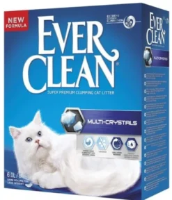 Clearance Ever Clean Multi-Crystals Kattegrus 10 L Kattetoiletter Og Kattegrus|Killingetoilet Og Grus Til Killinger - Nem Renlighed Fra Start