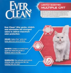 Hot Ever Clean Multiple Cat Kattegrus 10 L Kattetoiletter Og Kattegrus|Killingetoilet Og Grus Til Killinger - Nem Renlighed Fra Start