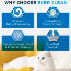 Ever clean Naturally 6 L Kattetoiletter Og Kattegrus|Killingetoilet Og Grus Til Killinger - Nem Renlighed Fra Start
