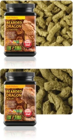 Exo Terra agame foder 250 g til voksne agamer Foder & Vitaminer Til Krybdyr